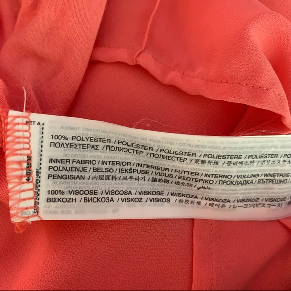 Bright Coral Medium MNG Tank Top - Picture 6 of 6